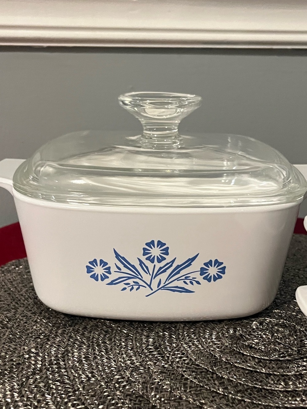 🩷 Antique/Vintage Corningware Bakeware Set - Design Blue Cornflower - Picture 4 of 12